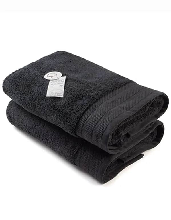 Bath Towel Excellent Deluxe - Very Black