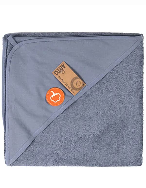 PRINT-Me® Baby Hooded Towel - Jeans Blue