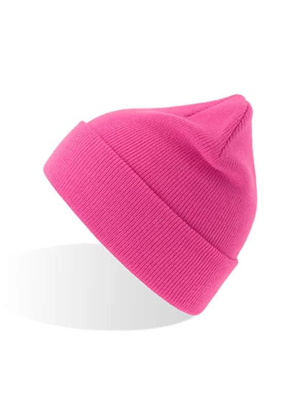Kids Wind Beanie Recycled - Fuchsia