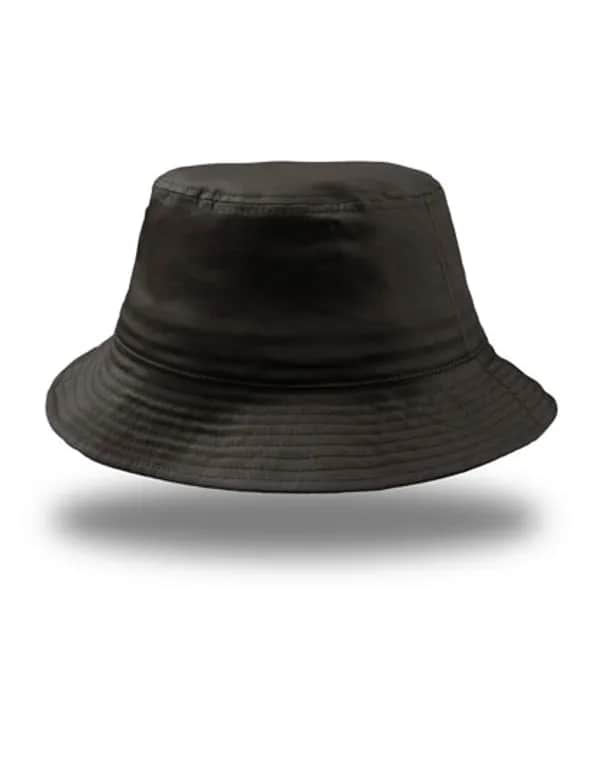 Bucket Cotton Hat - Black