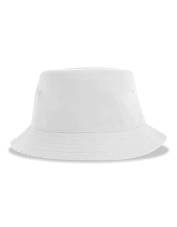 Geo Bucket Hat - White