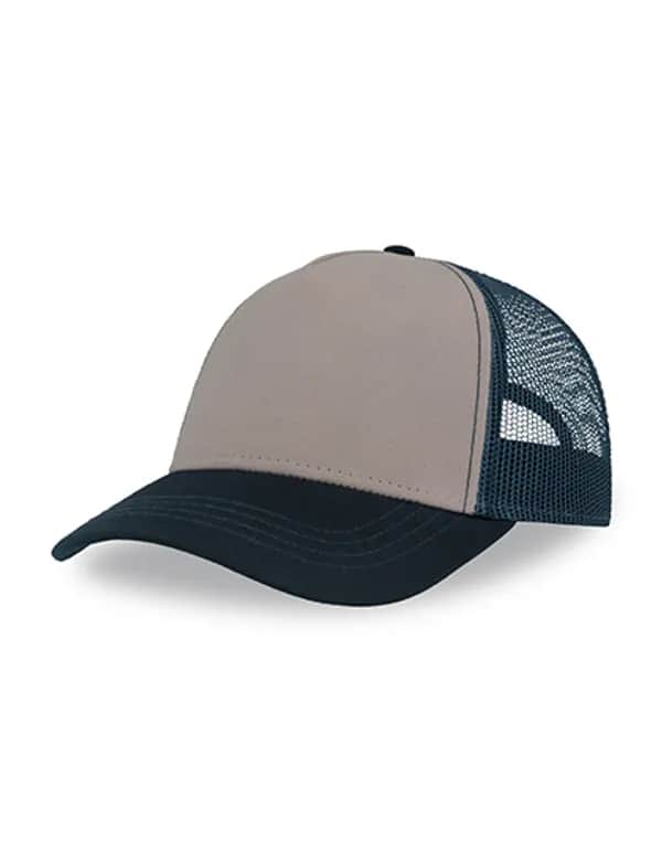 Rapper Canvas Cap Recycled - Grey/Navy