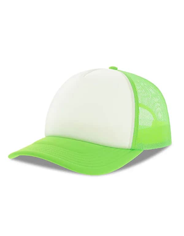 Rapper-S Cap - White/Green Fluo