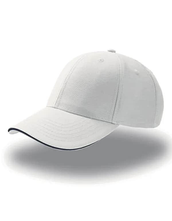 Sport Sandwich Cap - White/Navy