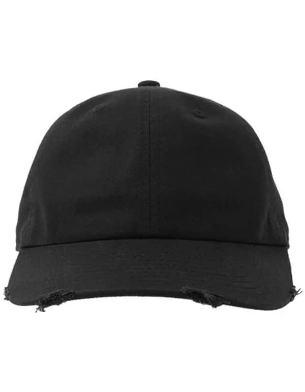 Dad Hat Destroyed-S - Black