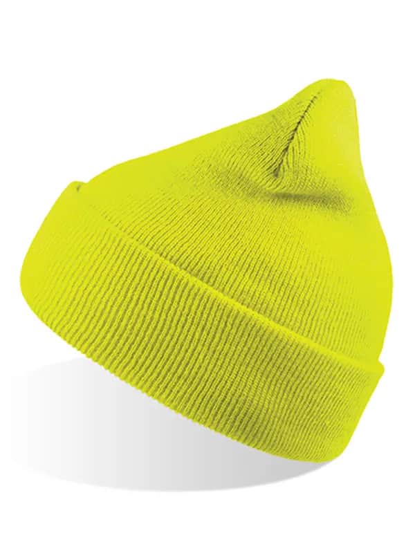 Wind Beanie - Yellow Fluo