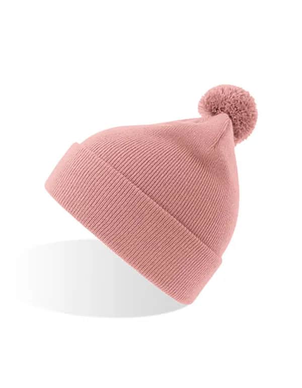 Kids Wind-s with Pompom Beanie - Pink