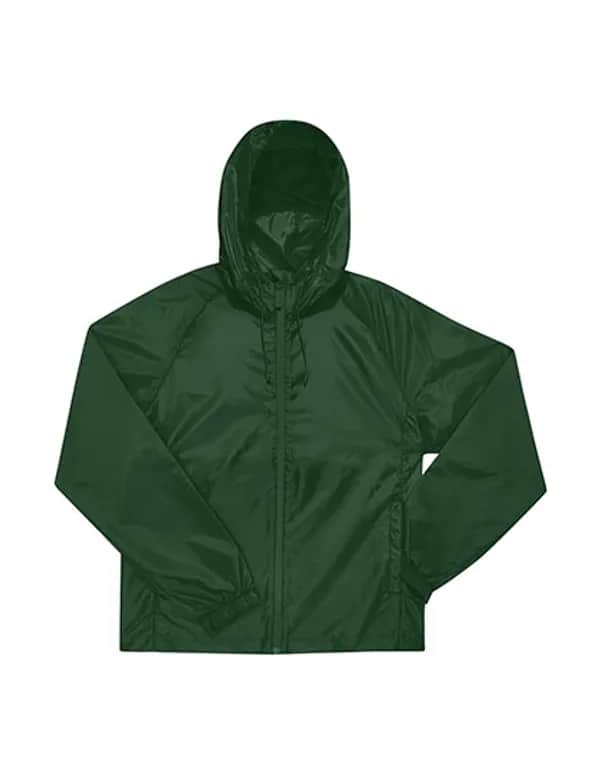 #Reset Lined Windbreaker - Bottle Green