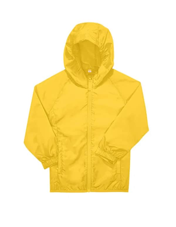 Kids #Reset Windbreaker - Pop Yellow