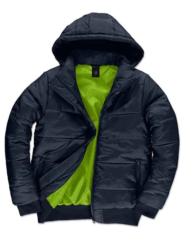 Men´s Jacket Superhood - Navy/Neon Green