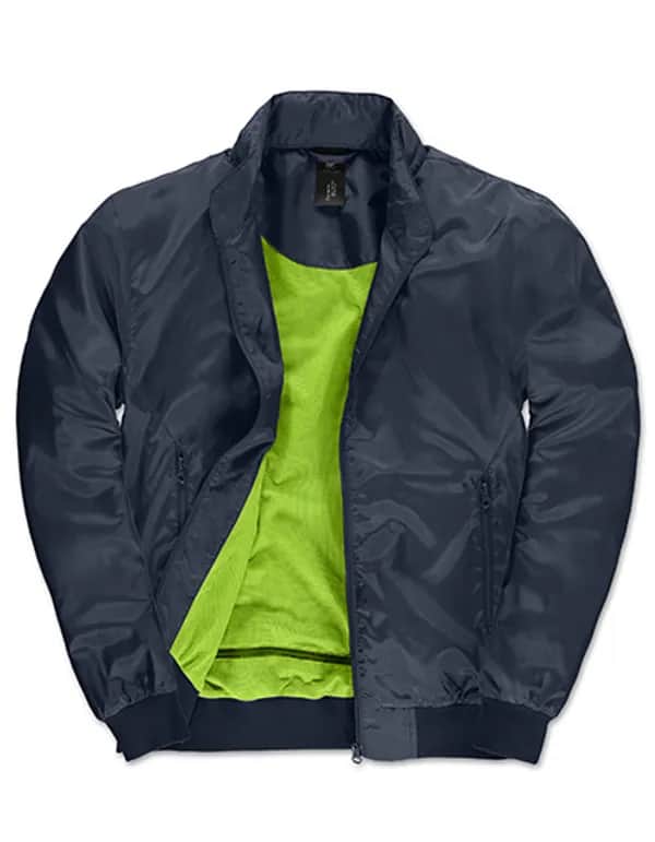 Men´s Jacket Trooper - Navy/Neon Green