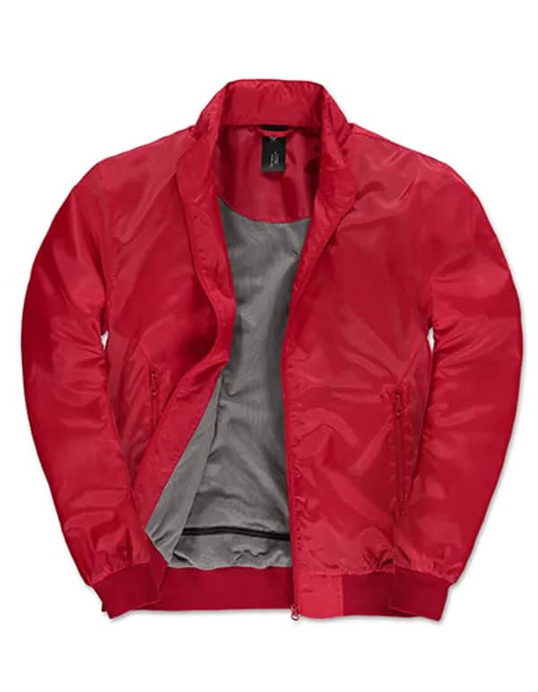 Men´s Jacket Trooper - Red/Warm Grey