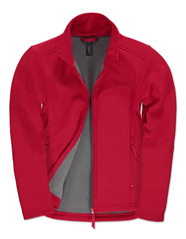 Women´s Jacket Softshell ID.701 - Red/Warm Grey