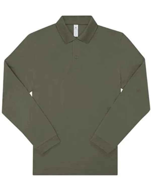 My Polo 180 Long Sleeve - Camo Green