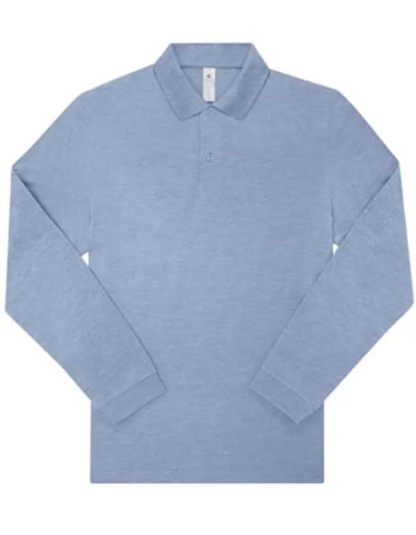 My Polo 210 Long Sleeve - Heather Blue