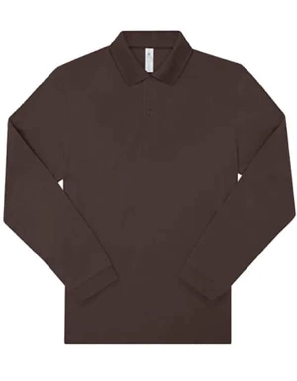 My Polo 210 Long Sleeve - Roasted Coffee
