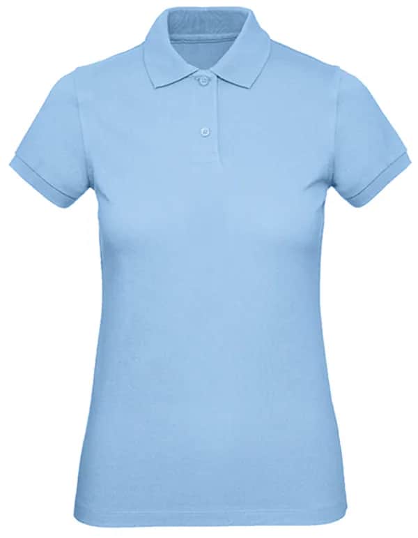 Inspire Polo /Women_° - Sky Blue