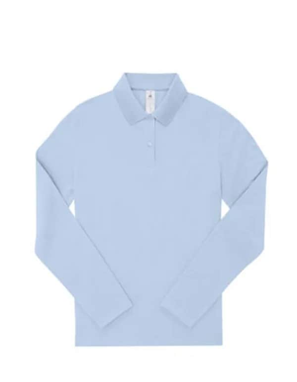 My Polo 180 Long Sleeve /Women - Blush Blue