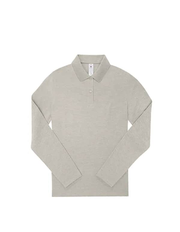 My Polo 210 Long Sleeve /Women - Heather Grey Fog