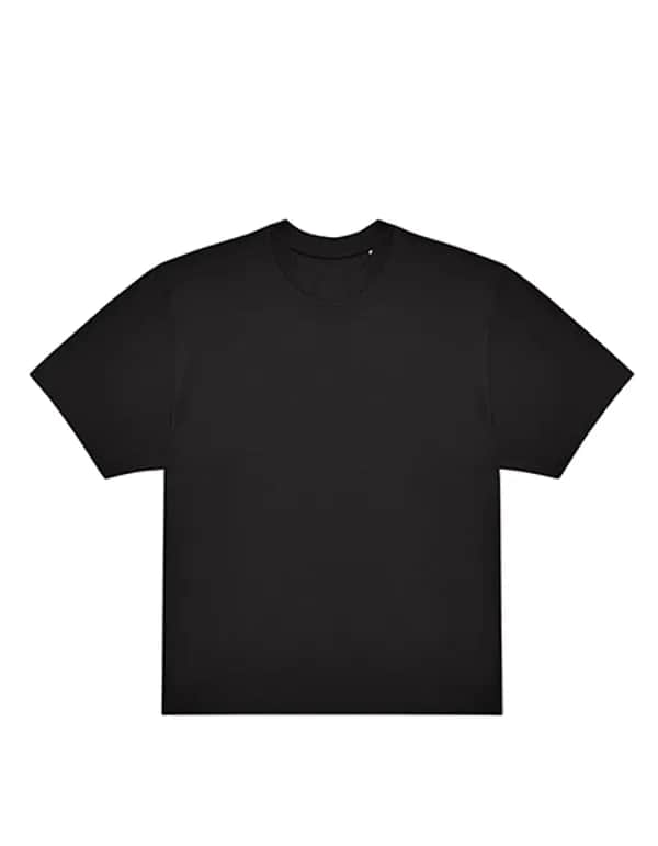 #E220 Oversized T - Black