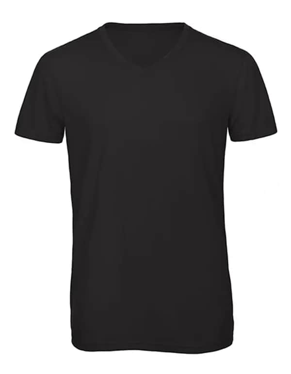 Men´s V-Neck Triblend T-Shirt - Black