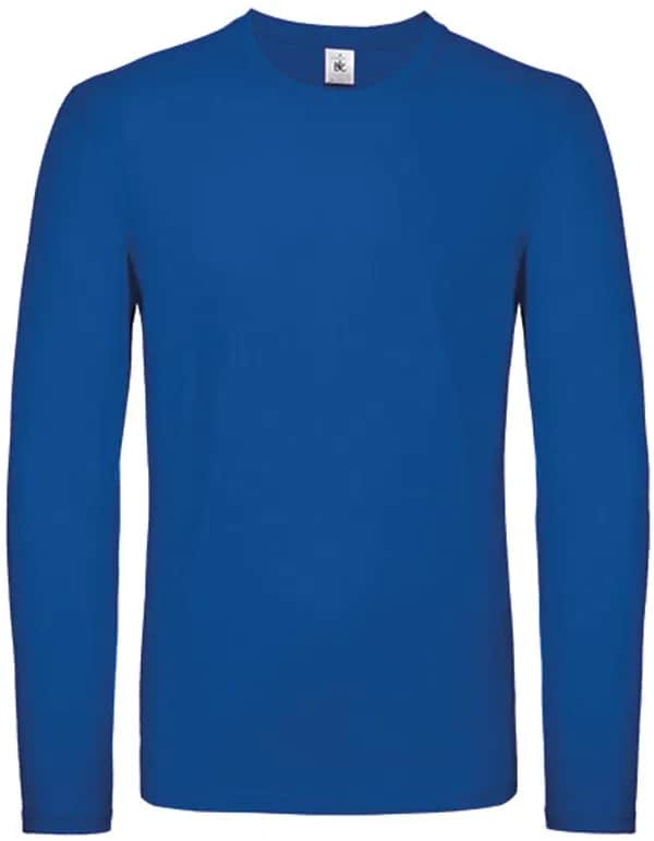 Men´s T-Shirt #E150 Long Sleeve - Royal Blue