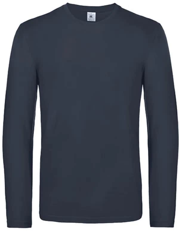 Men´s T-Shirt #E190 Long Sleeve - Navy