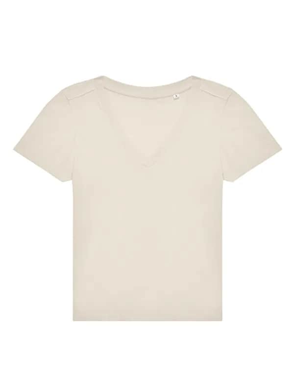 Women´s #E150 V T-Shirt - Off White