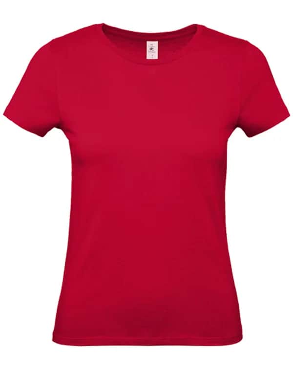 Women´s T-Shirt #E150 - Deep Red