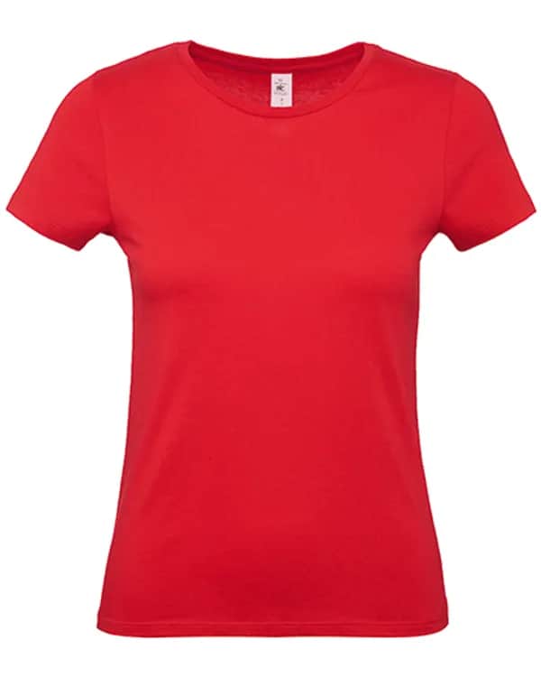 Women´s T-Shirt #E150 - Red