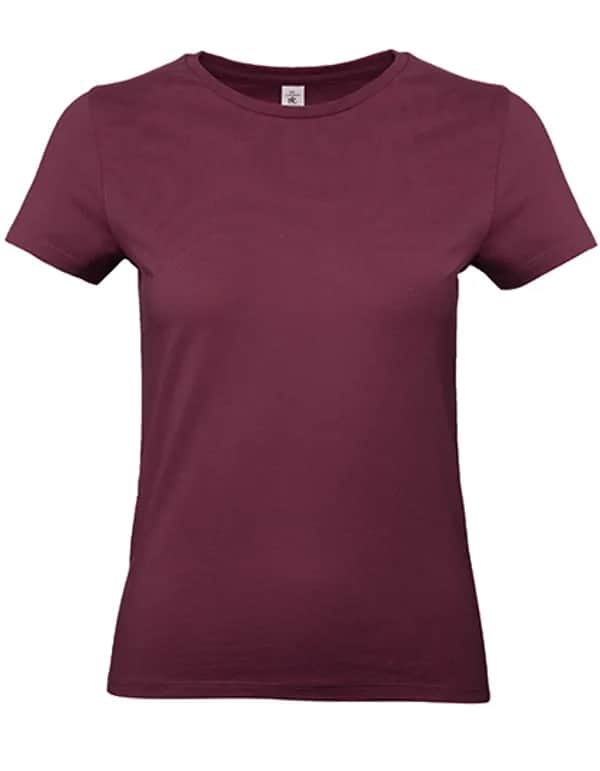 Women´s T-Shirt #E190 - Burgundy
