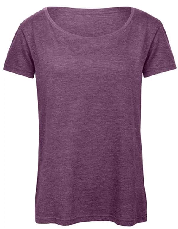 Women´s Triblend T-Shirt - Heather Purple