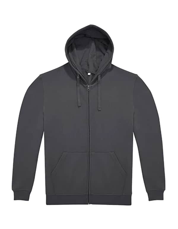 ID.224 Zip Hood - Dark Grey (Solid)
