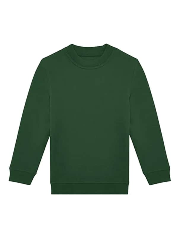 Kids ID.332 Crew Sweatshirt - Bottle Green