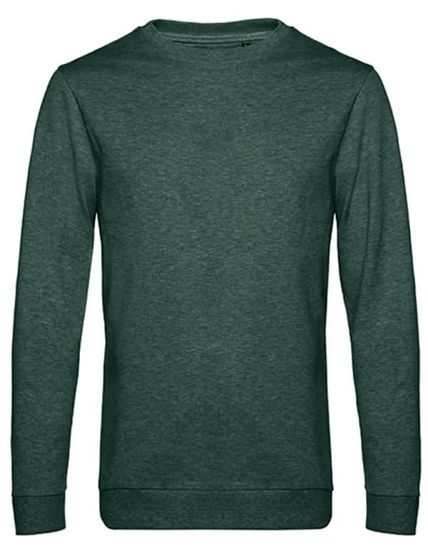 #Set In Sweat - Heather Dark Green
