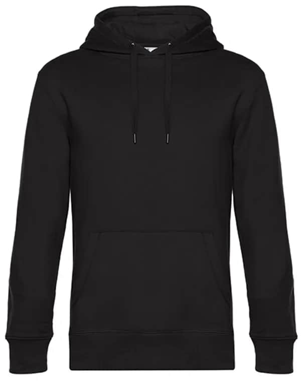 KING Hooded Sweat_° - Black Pure