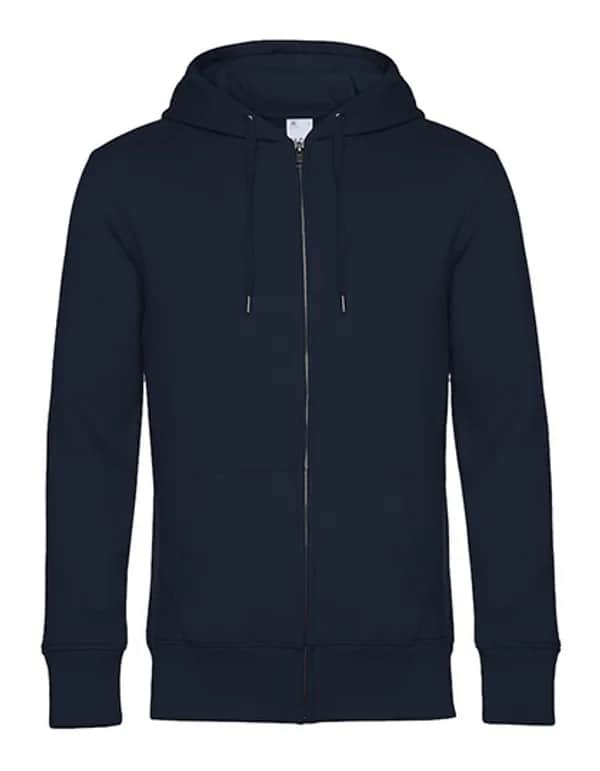 KING Zipped Hood Jacket_° - Navy