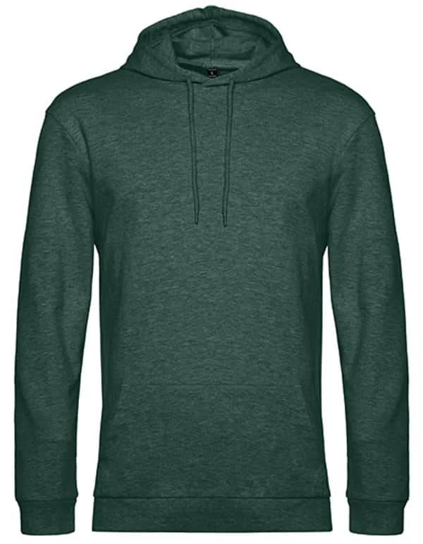 #Hoodie - Heather Dark Green