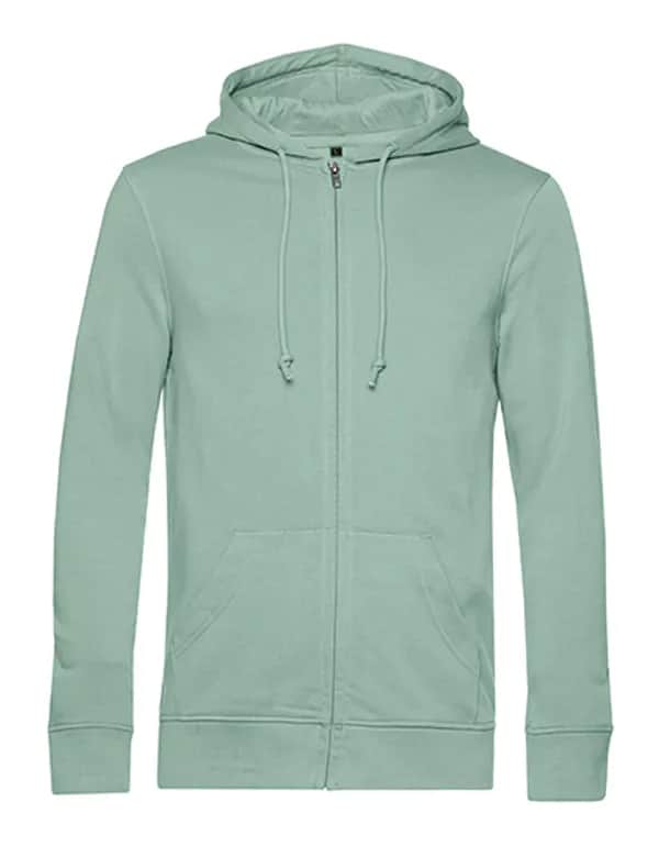 Inspire Zipped Hood Jacket_° - Sage