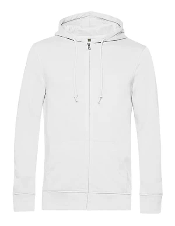 Inspire Zipped Hood Jacket_° - White