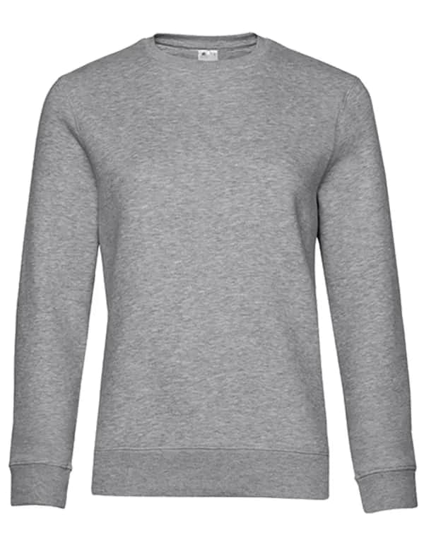 QUEEN Crew Neck Sweat_° - Heather Grey