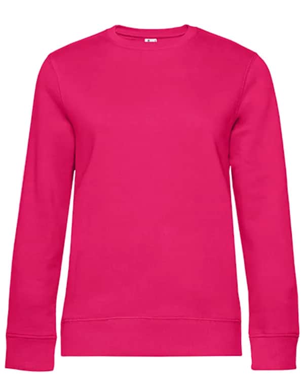 QUEEN Crew Neck Sweat_° - Magenta Pink