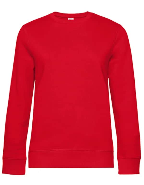 QUEEN Crew Neck Sweat_° - Red