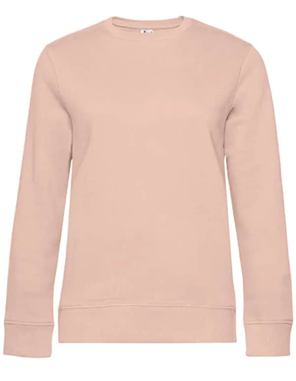 QUEEN Crew Neck Sweat_° - Soft Rose