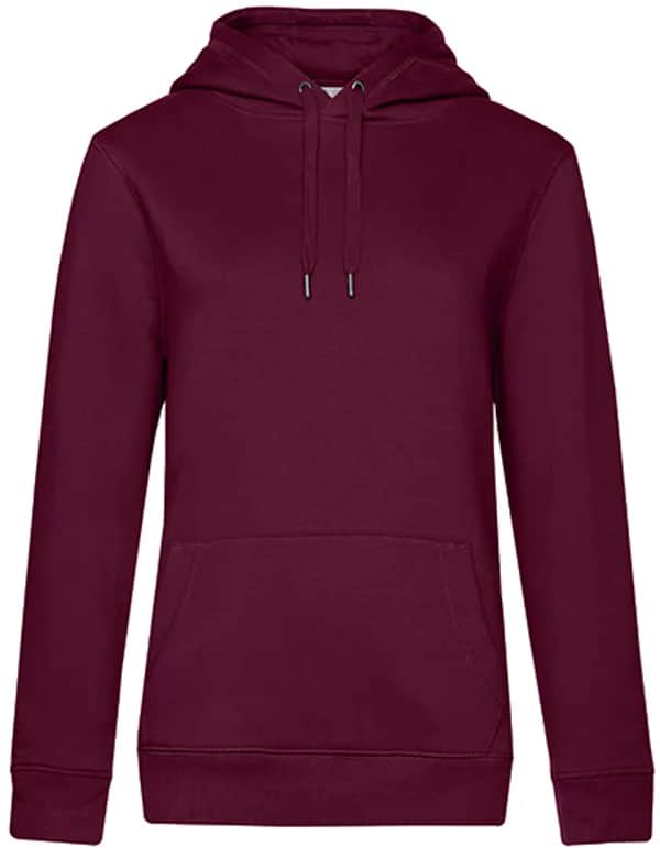 QUEEN Hooded Sweat_° - Dark Cherry