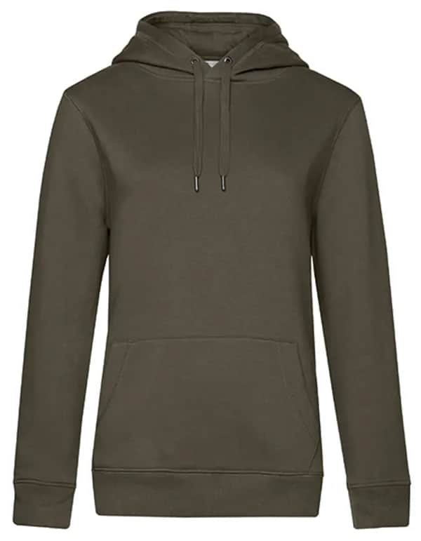 QUEEN Hooded Sweat_° - Khaki