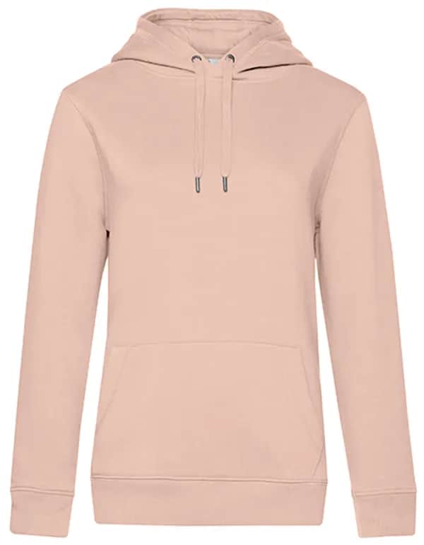 QUEEN Hooded Sweat_° - Soft Rose