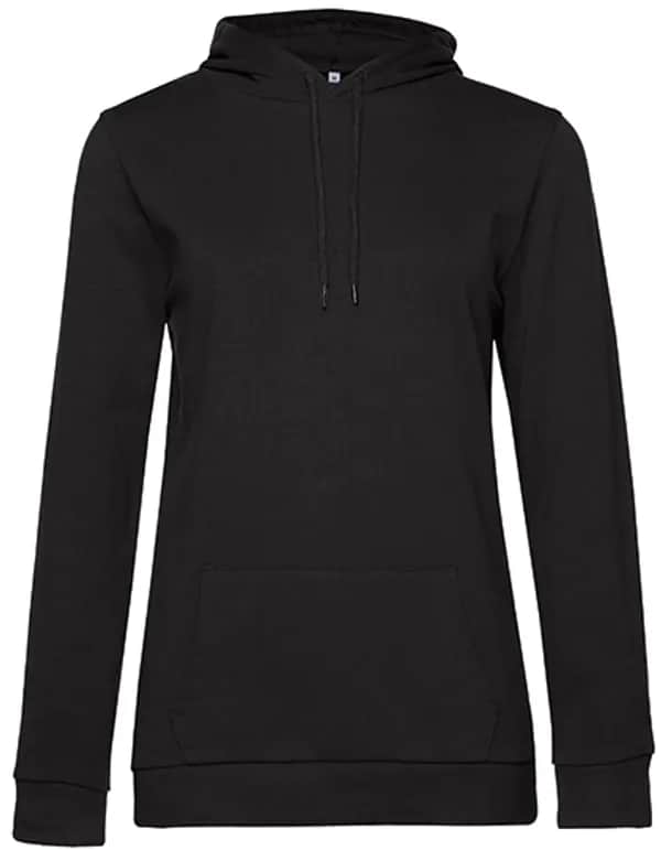 Women´s #Hoodie Sweat - Black Pure