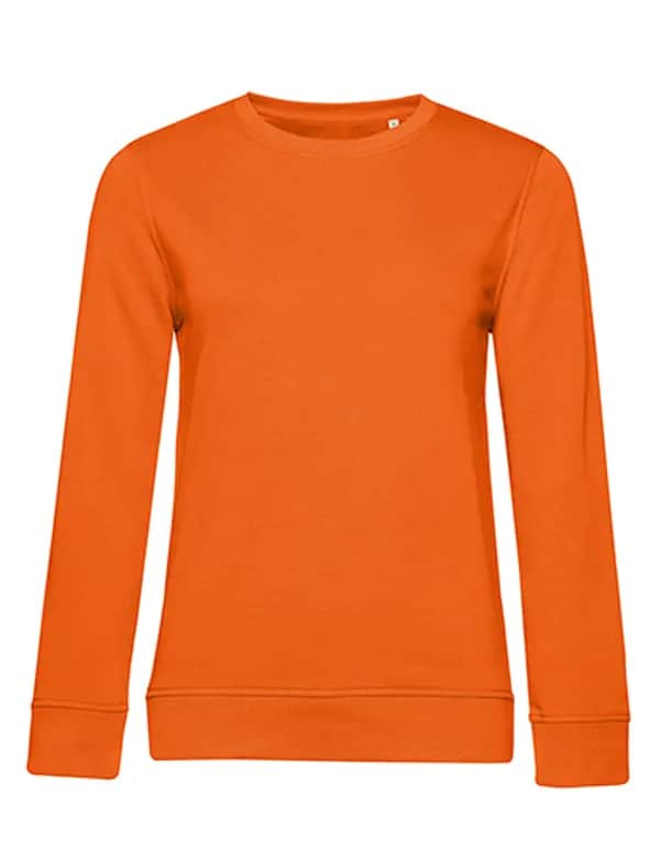 Inspire Crew Neck Sweat /Women_° - Pure Orange