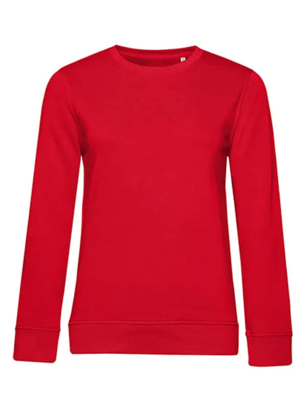 Inspire Crew Neck Sweat /Women_° - Red